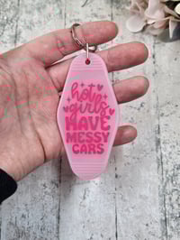 Image 2 of Hot Girls Retro Motel Keychain
