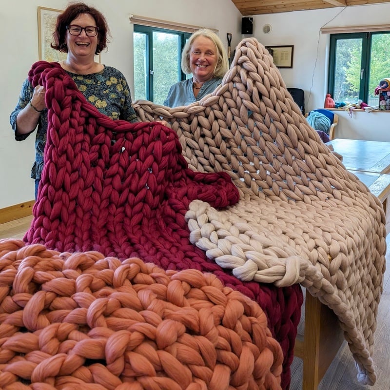 Image of Blanket knitting workshop