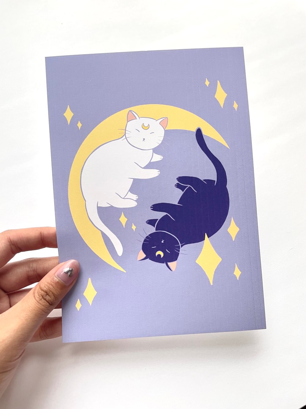Image of Sailor Cats mini Art Print