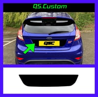 X1 Ford Fiesta Mk7/7.5 Rear Plate Backing Surround stickers