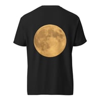 Image 1 of Yellow Moon Unisex Heavyweight T-shirt