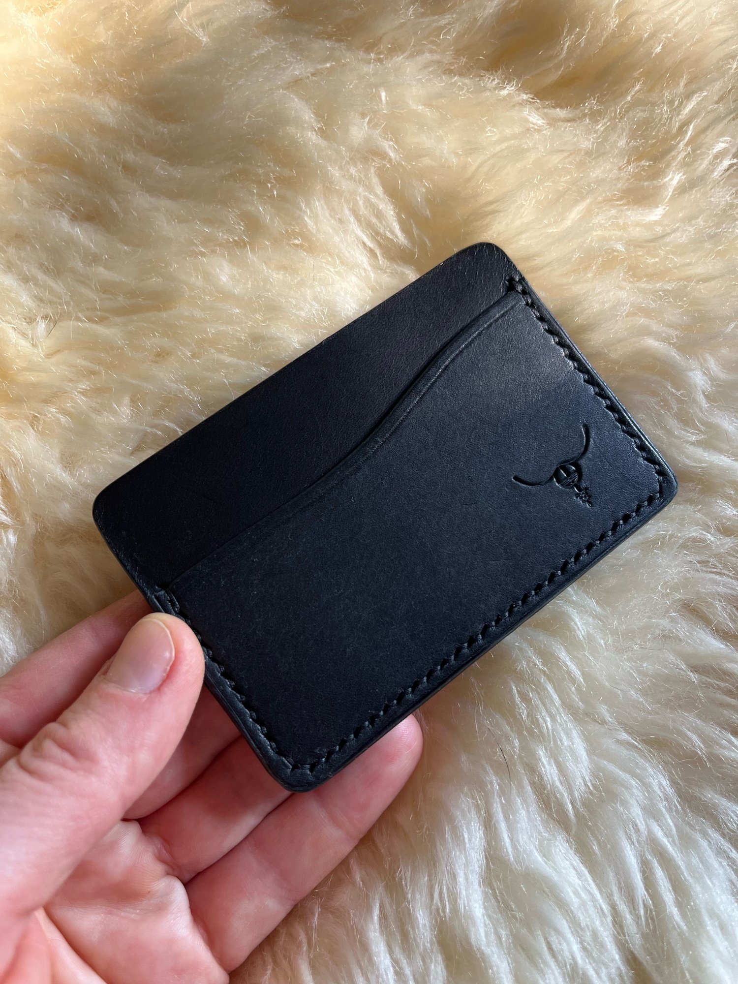 Image of Black Pueblo Horizontal Cardholder 