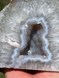 Image 2 of Agate Base Cut Polished Face #2573