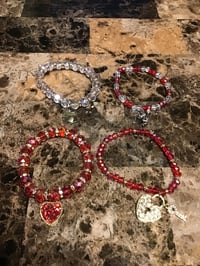 Image 2 of Homemade Beaded Bracelets