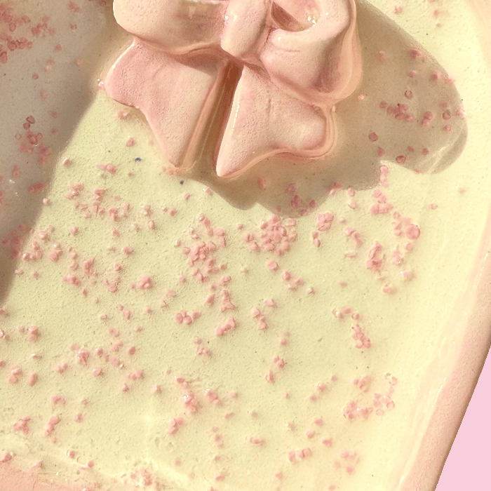 image of pink bow alter