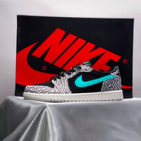 Image 1 of Custom Air Jordan 1 Low "AM1 Atmos” concept 