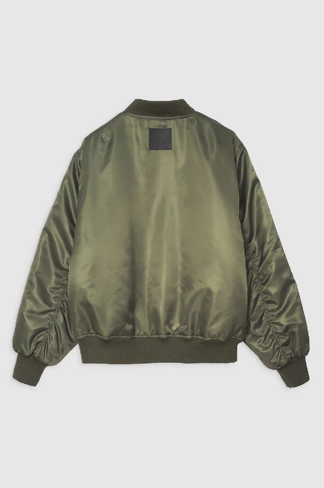 Image of ANINE BING LEON BOMBER ARMY GREEN