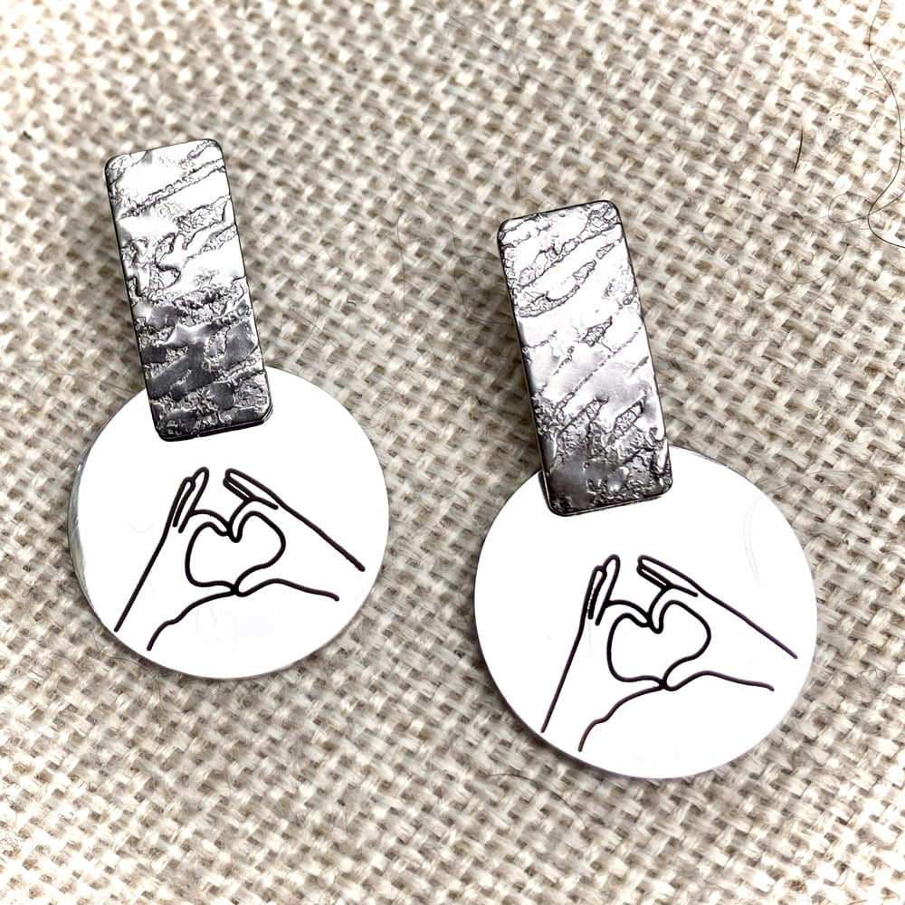 Image of BO martelées Cœur 