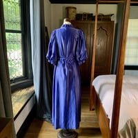 Image 6 of Miss Elaine Liquid Satin Robe Small