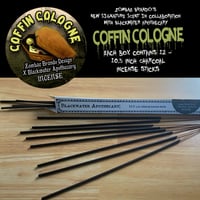 COFFIN COLOGNE (ZB x Blackwater Apothercary) Incense Box