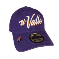 Image 3 of New Era 9twenty Phoenix Suns Hat Cap El Valle Logo Adjustable New Purple