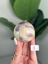 Image 9 of FLUORITE X CALCITE SPHERES