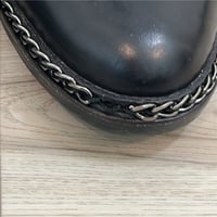 Image 3 of VINCE CAMUTO genu leather blac quilted combat boots