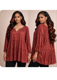 Image 3 of New 2X Wonderly Top #765*15