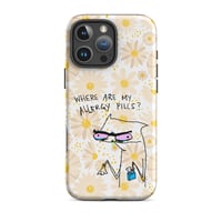 Image 1 of allergy pills Tough Case for iPhone® 