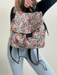 Image 2 of Floral backpack 