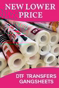 Image 1 of DTF TRANSFERS GANGSHEETS