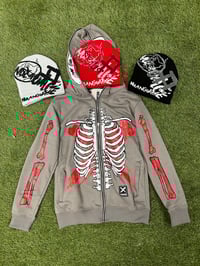Image 3 of Nu Bone Full zip hoodies I VDay Edition