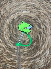 Image 4 of Froggie Straw Toppers