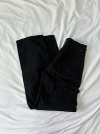 Image 3 of Black cargo pants // 36