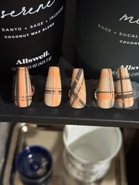 Image 1 of Peach Plaid