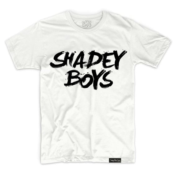 Image of Shadey Boys shirt (White/Black)