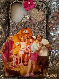 Image 2 of My world Photo bling iPhone case 