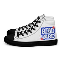 Image 4 of Men’s high top canvas shoes Bead Babe