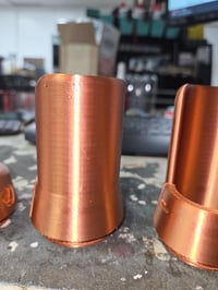 Image 7 of Shadow 600 Fork Seal Covers. Rock Gaurd Style 