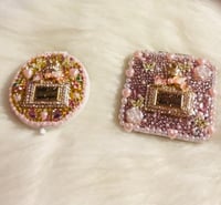 Image 1 of Compact rhinestone mirrors 