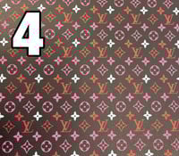 Image 4 of Faux leather sheets A008