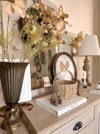 Image 3 of SALE!Rattan Bunny Basket
