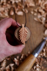 Image 5 of Fern Leaf- Pendant Necklace 
