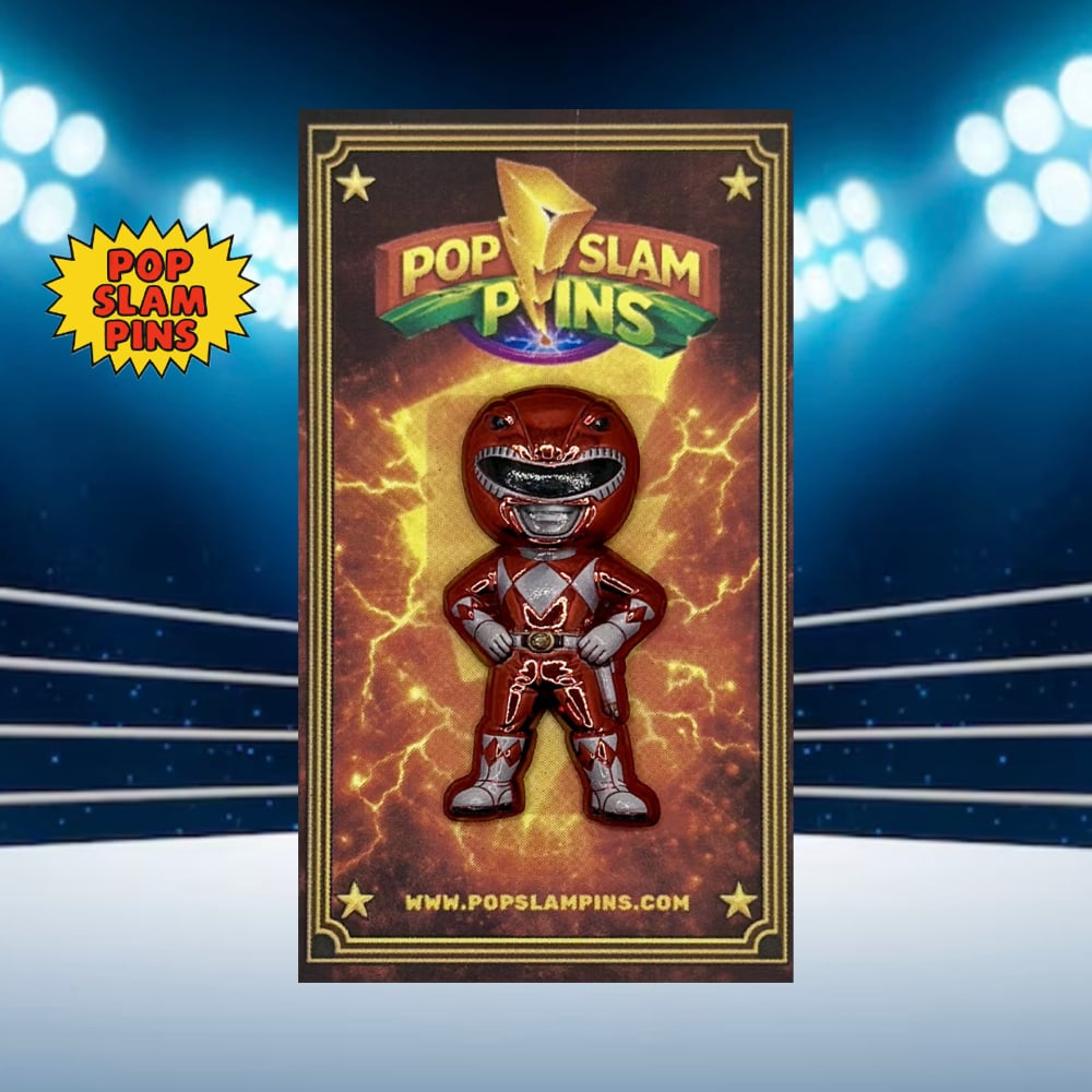 Image of Power Ranger Red - Pin