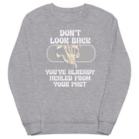 Image 1 of Unisex organic PAST HEALING sweatshirt