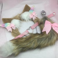 Brown angel fox set 🐾
