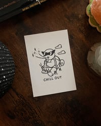 Image 1 of Chill Out Squirtle Postcard