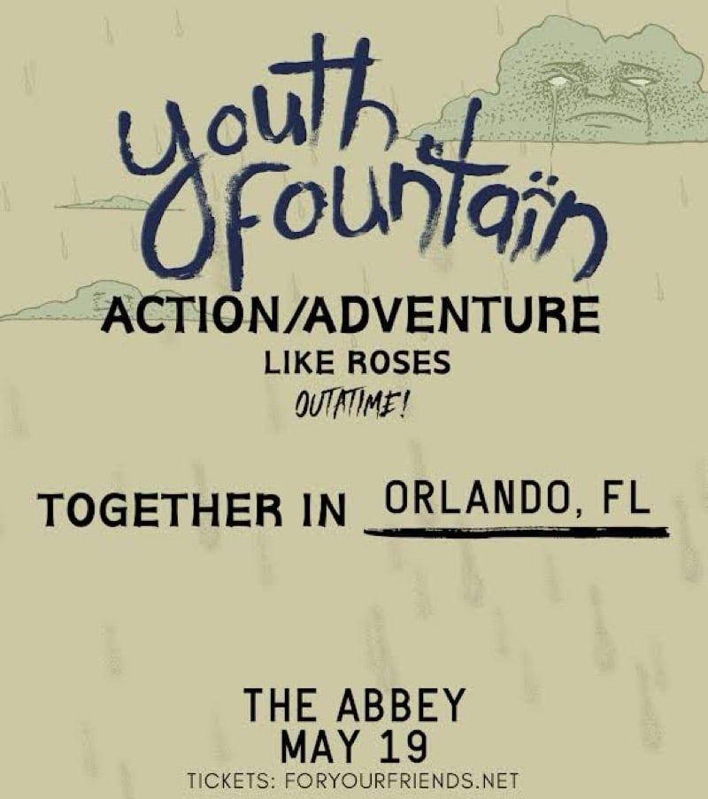 Image of Youth Fountain Tickets May 19th The Abbey