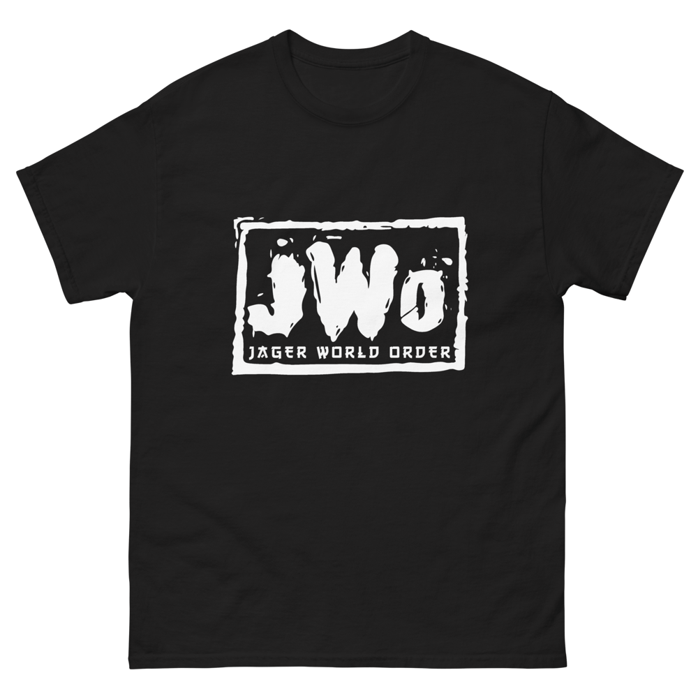 jWo official t shirt of the Jager World Order