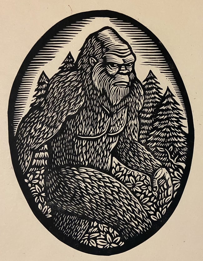 Cryptid Block Print Set