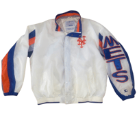 Image 1 of NY Mets Starter Windbreaker (XL)