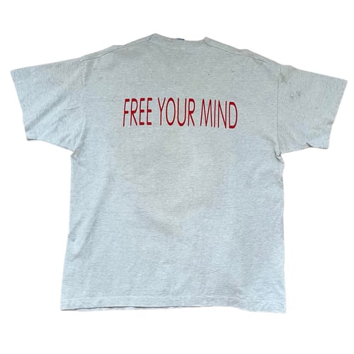 Image of Vintage 90’s Free Your Mind rave T Shirt: Size XL