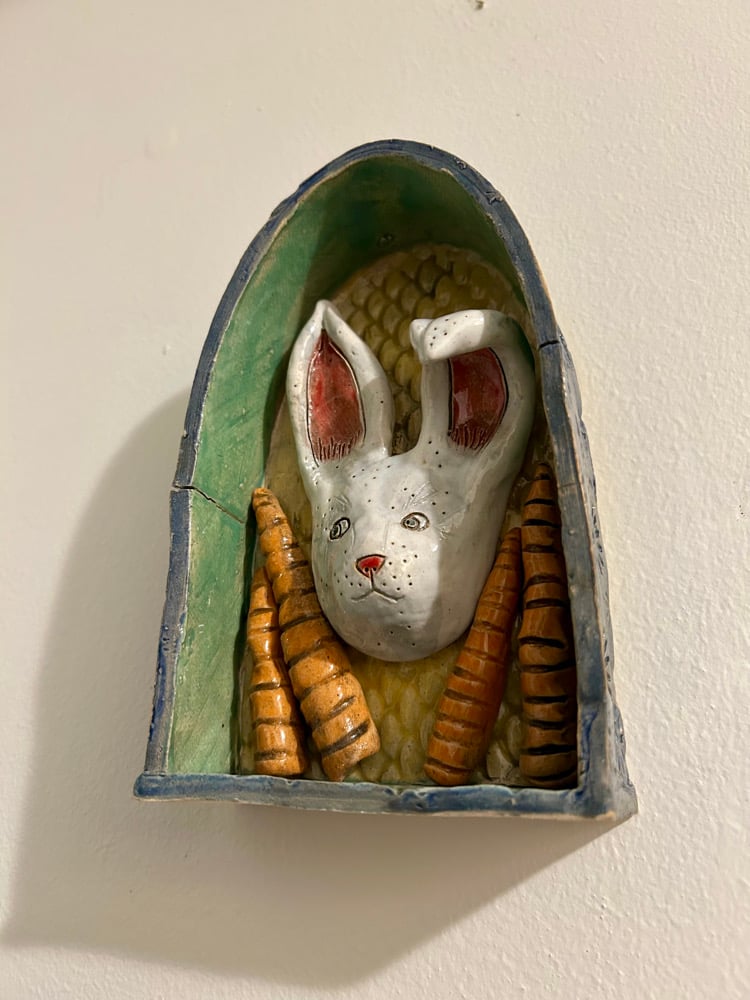 Image of Rabbit with Carrots