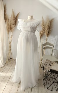 Image 2 of Photoshooting dress Tahlia | size M | off white