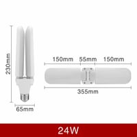 Image 5 of Folding Fan Bulbs - Pack of 2