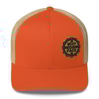 Image 9 of Why Da Face Trucker Cap
