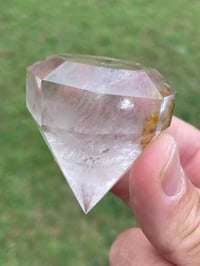 Image 14 of Diamond Cut Clear Quartz Crystal #1898