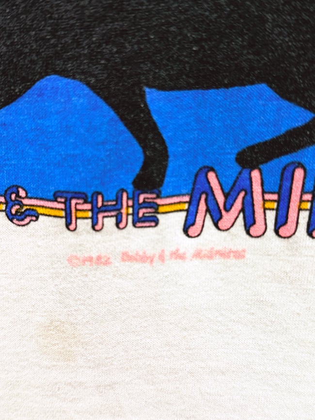 Bobby & The Midnites 1982 Tour Raglan Shirt - Size M/SM
