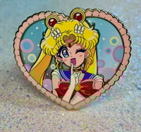 Image 6 of Love and Justice enamel pin 