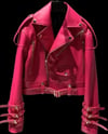 Hot Pink Moto Jacket Pre-Order